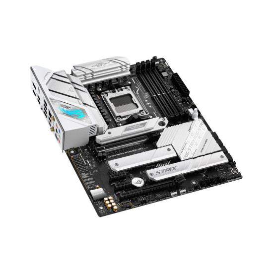 Mainboard|ASUS|AMD B650|SAM5|ATX|Memory DDR5|Memory slots 4|2xPCI-Express 4.0 1x|1xPCI-Express 4.0 16x|3xM.2|1xHDMI|1xDisplayPort|4xUSB 2.0|3xUSB 3.2|2xUSB-C|1xRJ45|5xAudio port|ROGSTRIXB650-AGAMWIFI Mainboard|ASUS|AMD B650|SAM5|ATX|Memory DDR5|Memory slots 4|2xPCI-Express 4.0 1x|1xPCI-Express 4.0 16x|3xM.2|1xHDMI|1xDisplayPort|4xUSB 2.0|3xUSB 3.2|2xUSB-C|1xRJ45|5xAudio port|ROGSTRIXB650-AGAMWIFI
