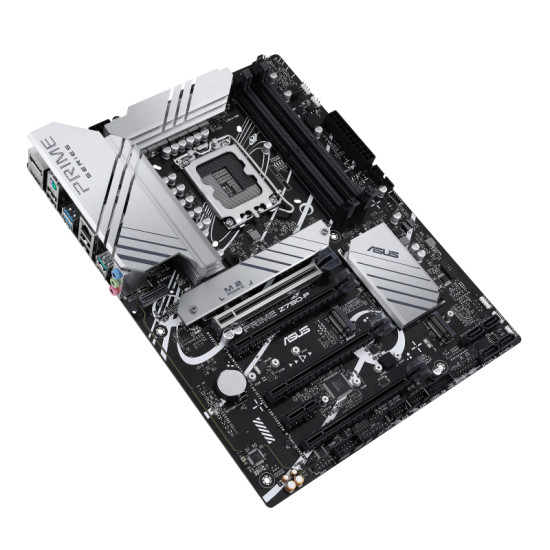 Mainboard|ASUS|Intel Z790|LGA1700|ATX|Memory DDR5|Memory slots 4|1xPCI-Express 3.0 1x|3xPCI-Express 4.0 16x|1xPCI-Express 5.0 16x|3xM.2|1xHDMI|1xDisplayPort|4xUSB 2.0|3xUSB 3.2|1xUSB-C|1xPS/2|1xRJ45|3xAudio port|PRIMEZ790-P Mainboard|ASUS|Intel Z790|LGA1700|ATX|Memory DDR5|Memory slots 4|1xPCI-Express 3.0 1x|3xPCI-Express 4.0 16x|1xPCI-Express 5.0 16x|3xM.2|1xHDMI|1xDisplayPort|4xUSB 2.0|3xUSB 3.2|1xUSB-C|1xPS/2|1xRJ45|3xAudio port|PRIMEZ790-P