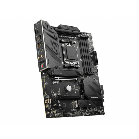 Mainboard|MSI|AMD B650|SAM5|ATX|Memory DDR5|Memory slots 4|1xPCI-Express 1x|2xPCI-Express 16x|3xM.2|1xHDMI|1xDisplayPort|2xUSB 2.0|7xUSB 3.2|1xUSB-C|1xOptical S/PDIF|1xRJ45|5xAudio port|MAGB650TOMAHAWKWIFI Mainboard|MSI|AMD B650|SAM5|ATX|Memory DDR5|Memory slots 4|1xPCI-Express 1x|2xPCI-Express 16x|3xM.2|1xHDMI|1xDisplayPort|2xUSB 2.0|7xUSB 3.2|1xUSB-C|1xOptical S/PDIF|1xRJ45|5xAudio port|MAGB650TOMAHAWKWIFI