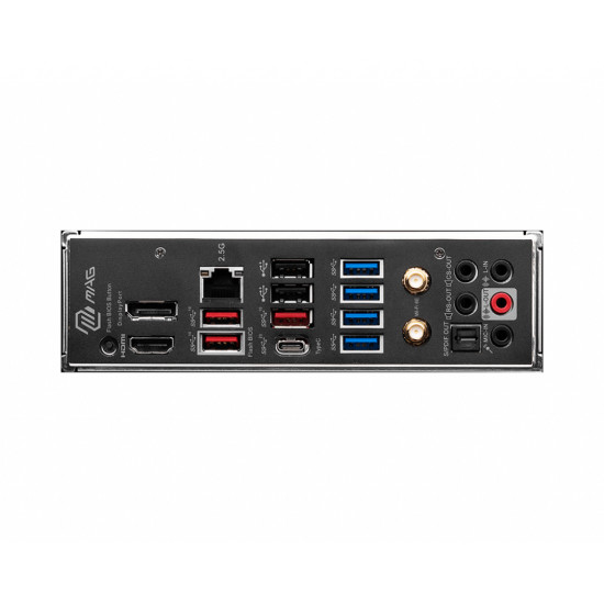 Mainboard|MSI|AMD B650|SAM5|ATX|Memory DDR5|Memory slots 4|1xPCI-Express 1x|2xPCI-Express 16x|3xM.2|1xHDMI|1xDisplayPort|2xUSB 2.0|7xUSB 3.2|1xUSB-C|1xOptical S/PDIF|1xRJ45|5xAudio port|MAGB650TOMAHAWKWIFI Mainboard|MSI|AMD B650|SAM5|ATX|Memory DDR5|Memory slots 4|1xPCI-Express 1x|2xPCI-Express 16x|3xM.2|1xHDMI|1xDisplayPort|2xUSB 2.0|7xUSB 3.2|1xUSB-C|1xOptical S/PDIF|1xRJ45|5xAudio port|MAGB650TOMAHAWKWIFI