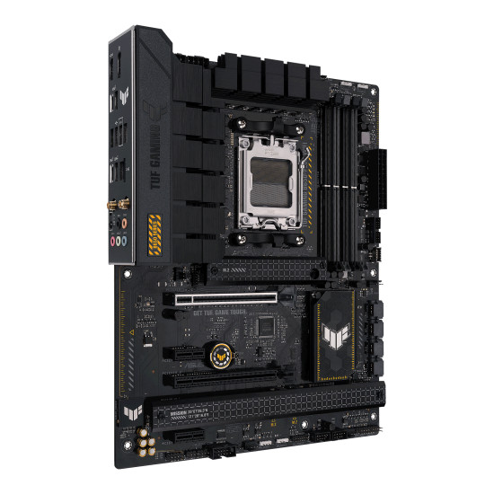 Mainboard|ASUS|AMD B650|SAM5|ATX|Memory DDR5|Memory slots 4|2xPCI-Express 4.0 1x|2xPCI-Express 4.0 16x|3xM.2|1xHDMI|1xDisplayPort|4xUSB 2.0|2xUSB 3.2|2xUSB-C|1xRJ45|5xAudio port|TUFGAMINGB650-PLUSWIFI Mainboard|ASUS|AMD B650|SAM5|ATX|Memory DDR5|Memory slots 4|2xPCI-Express 4.0 1x|2xPCI-Express 4.0 16x|3xM.2|1xHDMI|1xDisplayPort|4xUSB 2.0|2xUSB 3.2|2xUSB-C|1xRJ45|5xAudio port|TUFGAMINGB650-PLUSWIFI