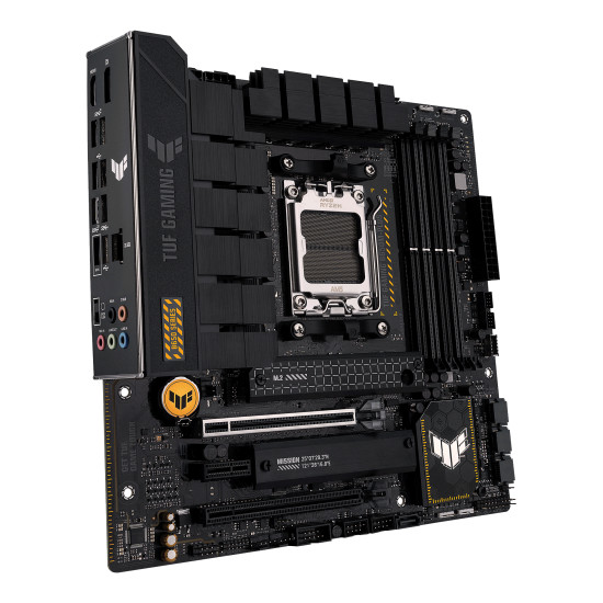 Mainboard|ASUS|AMD B650|SAM5|MicroATX|Memory DDR5|Memory slots 4|1xPCI-Express 4.0 1x|2xPCI-Express 4.0 16x|2xM.2|1xHDMI|1xDisplayPort|4xUSB 2.0|3xUSB 3.2|1xUSB-C|1xRJ45|5xAudio port|TUFGAMINGB650M-PLUS Mainboard|ASUS|AMD B650|SAM5|MicroATX|Memory DDR5|Memory slots 4|1xPCI-Express 4.0 1x|2xPCI-Express 4.0 16x|2xM.2|1xHDMI|1xDisplayPort|4xUSB 2.0|3xUSB 3.2|1xUSB-C|1xRJ45|5xAudio port|TUFGAMINGB650M-PLUS