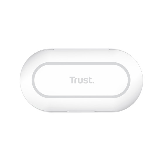 Trust Nika Headset True Wireless Stereo (TWS) In-ear Calls/Music Bluetooth White Trust Nika Headset True Wireless Stereo (TWS) In-ear Calls/Music Bluetooth White