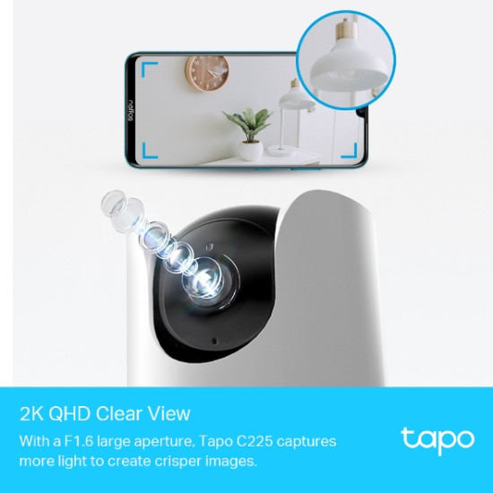 Pan/Tilt AI Home Security Wi-Fi Camera Pan/Tilt AI Home Security Wi-Fi Camera