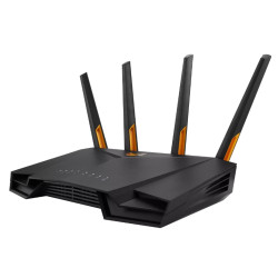 Wireless Router|ASUS|Wireless Router|4200 Mbps|Mesh|Wi-Fi 5|Wi-Fi 6|IEEE 802.11n|USB 3.2|1 WAN|4x10/100/1000M|Number of antennas 4|TUFGAMINGAX4200