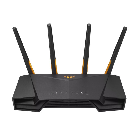 Wireless Router|ASUS|Wireless Router|4200 Mbps|Mesh|Wi-Fi 5|Wi-Fi 6|IEEE 802.11n|USB 3.2|1 WAN|4x10/100/1000M|Number of antennas 4|TUFGAMINGAX4200