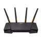 Wireless Router|ASUS|Wireless Router|4200 Mbps|Mesh|Wi-Fi 5|Wi-Fi 6|IEEE 802.11n|USB 3.2|1 WAN|4x10/100/1000M|Number of antennas 4|TUFGAMINGAX4200