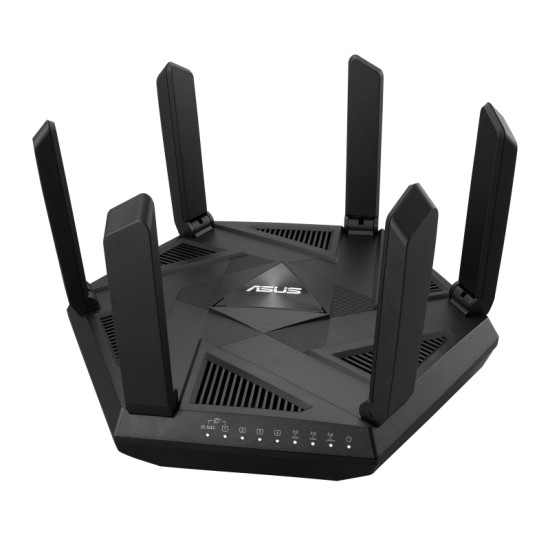 Wireless Router|ASUS|Wireless Router|7800 Mbps|Mesh|Wi-Fi 5|Wi-Fi 6|Wi-Fi 6e|IEEE 802.11a|IEEE 802.11b|IEEE 802.11n|USB 3.2|1 WAN|3x10/100/1000M|1x2.5GbE|Number of antennas 6|RT-AXE7800 Wireless Router|ASUS|Wireless Router|7800 Mbps|Mesh|Wi-Fi 5|Wi-Fi 6|Wi-Fi 6e|IEEE 802.11a|IEEE 802.11b|IEEE 802.11n|USB 3.2|1 WAN|3x10/100/1000M|1x2.5GbE|Number of antennas 6|RT-AXE7800