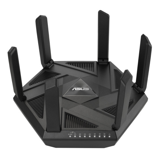 Wireless Router|ASUS|Wireless Router|7800 Mbps|Mesh|Wi-Fi 5|Wi-Fi 6|Wi-Fi 6e|IEEE 802.11a|IEEE 802.11b|IEEE 802.11n|USB 3.2|1 WAN|3x10/100/1000M|1x2.5GbE|Number of antennas 6|RT-AXE7800 Wireless Router|ASUS|Wireless Router|7800 Mbps|Mesh|Wi-Fi 5|Wi-Fi 6|Wi-Fi 6e|IEEE 802.11a|IEEE 802.11b|IEEE 802.11n|USB 3.2|1 WAN|3x10/100/1000M|1x2.5GbE|Number of antennas 6|RT-AXE7800