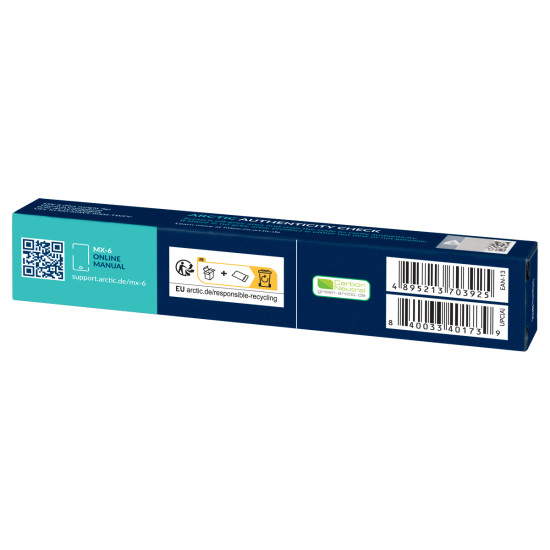 CPU COOLER ACC THERMAL PASTE/ACTCP00080A ARCTIC CPU COOLER ACC THERMAL PASTE/ACTCP00080A ARCTIC