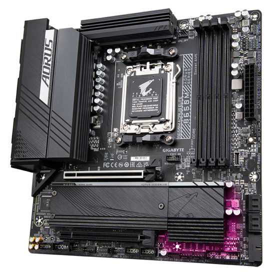 Mainboard|GIGABYTE|AMD B650|SAM5|Micro-ATX|Memory DDR5|Memory slots 4|1xPCI-Express 4.0 4x |1xPCI-Express 4.0 16x|2xM.2|1xHDMI|1xDisplayPort|4xUSB 2.0|7xUSB 3.2|1xUSB-C|1xOptical S/PDIF|1xRJ45|3xAudio port|B650MAORUSELITE1.3 Mainboard|GIGABYTE|AMD B650|SAM5|Micro-ATX|Memory DDR5|Memory slots 4|1xPCI-Express 4.0 4x |1xPCI-Express 4.0 16x|2xM.2|1xHDMI|1xDisplayPort|4xUSB 2.0|7xUSB 3.2|1xUSB-C|1xOptical S/PDIF|1xRJ45|3xAudio port|B650MAORUSELITE1.3