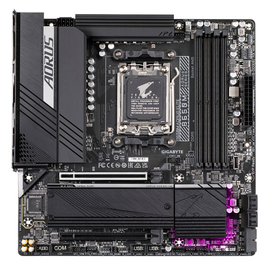 Mainboard|GIGABYTE|AMD B650|SAM5|Micro-ATX|Memory DDR5|Memory slots 4|1xPCI-Express 4.0 4x |1xPCI-Express 4.0 16x|2xM.2|1xHDMI|1xDisplayPort|4xUSB 2.0|7xUSB 3.2|1xUSB-C|1xOptical S/PDIF|1xRJ45|3xAudio port|B650MAORUSELITE1.3 Mainboard|GIGABYTE|AMD B650|SAM5|Micro-ATX|Memory DDR5|Memory slots 4|1xPCI-Express 4.0 4x |1xPCI-Express 4.0 16x|2xM.2|1xHDMI|1xDisplayPort|4xUSB 2.0|7xUSB 3.2|1xUSB-C|1xOptical S/PDIF|1xRJ45|3xAudio port|B650MAORUSELITE1.3