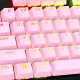 HyperX Full key Set Keycaps - PBT (Pink) Keyboard cap HyperX Full key Set Keycaps - PBT (Pink) Keyboard cap