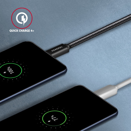 Axagon BUCM3-CM20AB USB cable USB 3.2 Gen 1 (3.1 Gen 1) 2 m USB C Black Axagon BUCM3-CM20AB USB cable USB 3.2 Gen 1 (3.1 Gen 1) 2 m USB C Black