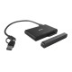 USB 3.2 Type C to M.2 NVMe andSATA SSD Clone Station