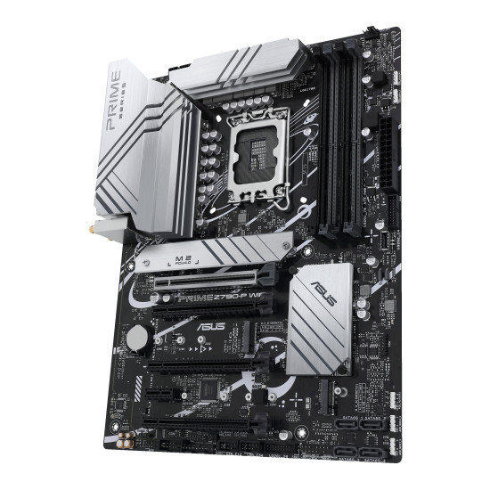 Mainboard|ASUS|Intel Z790|LGA1700|ATX|Memory DDR5|Memory slots 4|1xPCI-Express 3.0 1x|3xPCI-Express 4.0 16x|1xPCI-Express 5.0 16x|3xM.2|1xHDMI|1xDisplayPort|4xUSB 2.0|3xUSB 3.2|1xUSB-C|1xPS/2|1xRJ45|3xAudio port|PRIMEZ790-PWIFI Mainboard|ASUS|Intel Z790|LGA1700|ATX|Memory DDR5|Memory slots 4|1xPCI-Express 3.0 1x|3xPCI-Express 4.0 16x|1xPCI-Express 5.0 16x|3xM.2|1xHDMI|1xDisplayPort|4xUSB 2.0|3xUSB 3.2|1xUSB-C|1xPS/2|1xRJ45|3xAudio port|PRIMEZ790-PWIFI