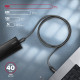 Axagon BUCM432-CM10AB USB cable USB4 Gen 3x2 1 m USB C Black Axagon BUCM432-CM10AB USB cable USB4 Gen 3x2 1 m USB C Black