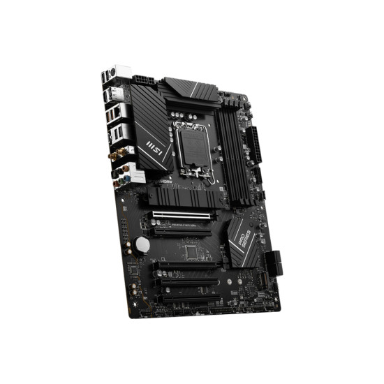 Mainboard|MSI|Intel B760 Express|LGA1700|ATX|Memory DDR4|Memory slots 4|5xPCI-Express 5.0 16x|2xM.2|1xHDMI|1xDisplayPort|4xUSB 2.0|2xUSB 3.2|1xUSB-C|1xPS/2|1xOptical S/PDIF|1xRJ45|5xAudio port|PROB760-PWIFIDDR4 Mainboard|MSI|Intel B760 Express|LGA1700|ATX|Memory DDR4|Memory slots 4|5xPCI-Express 5.0 16x|2xM.2|1xHDMI|1xDisplayPort|4xUSB 2.0|2xUSB 3.2|1xUSB-C|1xPS/2|1xOptical S/PDIF|1xRJ45|5xAudio port|PROB760-PWIFIDDR4