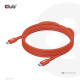 CLUB3D USB2 Type-C Bi-Directional USB-IF Certified Cable Data 480Mb, PD 240W(48V/5A) EPR M/M 3m / 9.84 ft CLUB3D USB2 Type-C Bi-Directional USB-IF Certified Cable Data 480Mb, PD 240W(48V/5A) EPR M/M 3m / 9.84 ft