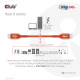 CLUB3D USB2 Type-C Bi-Directional USB-IF Certified Cable Data 480Mb, PD 240W(48V/5A) EPR M/M 3m / 9.84 ft CLUB3D USB2 Type-C Bi-Directional USB-IF Certified Cable Data 480Mb, PD 240W(48V/5A) EPR M/M 3m / 9.84 ft