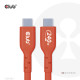 CLUB3D USB2 Type-C Bi-Directional USB-IF Certified Cable Data 480Mb, PD 240W(48V/5A) EPR M/M 3m / 9.84 ft CLUB3D USB2 Type-C Bi-Directional USB-IF Certified Cable Data 480Mb, PD 240W(48V/5A) EPR M/M 3m / 9.84 ft