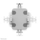 Neomounts WL15-625WH1 Tablet wall mount 7.9-11" - lockable - universal Neomounts WL15-625WH1 Tablet wall mount 7.9-11" - lockable - universal
