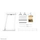 Neomounts WL55-875WH1TV floor stand 55-100" - wall - motorised - TÜV