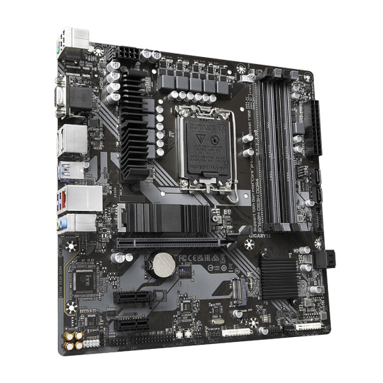 Mainboard|GIGABYTE|Intel B760 Express|LGA1700|Micro-ATX|Memory DDR4|Memory slots 4|2xPCI-Express 3.0 1x|1xPCI-Express 4.0 16x|2xM.2|1x15pin D-sub|1xHDMI|2xDisplayPort|2xUSB 2.0|3xUSB 3.2|1xUSB-C|1xPS/2|1xRJ45|3xAudio port|B760MDS3HDDR4 Mainboard|GIGABYTE|Intel B760 Express|LGA1700|Micro-ATX|Memory DDR4|Memory slots 4|2xPCI-Express 3.0 1x|1xPCI-Express 4.0 16x|2xM.2|1x15pin D-sub|1xHDMI|2xDisplayPort|2xUSB 2.0|3xUSB 3.2|1xUSB-C|1xPS/2|1xRJ45|3xAudio port|B760MDS3HDDR4