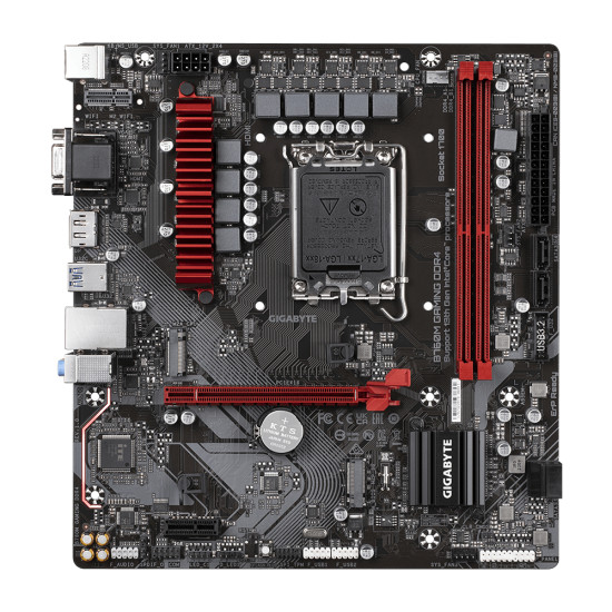 Mainboard|GIGABYTE|Intel B760 Express|LGA1700|Micro-ATX|Memory DDR4|Memory slots 2|1xPCI-Express 3.0 1x|1xPCI-Express 4.0 16x|2xM.2|1x15pin D-sub|1xHDMI|1xDisplayPort|2xAudio-In|1xAudio-Out|2xUSB 2.0|3xUSB 3.2|1xUSB-C|1xPS/2|1xRJ45|B760MGAMINGDDR41.1