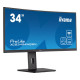 iiyama ProLite XCB3494WQSN-B5 LED display 86.4 cm (34") 3440 x 1440 pixels UltraWide Quad HD Black iiyama ProLite XCB3494WQSN-B5 LED display 86.4 cm (34") 3440 x 1440 pixels UltraWide Quad HD Black