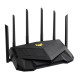 Wireless Router|ASUS|Wireless Router|6000 Mbps|Mesh|Wi-Fi 5|Wi-Fi 6|IEEE 802.11a|IEEE 802.11b|IEEE 802.11g|IEEE 802.11n|USB 3.2|4x10/100/1000M|1x2.5GbE|LAN \ WAN ports 1|Number of antennas 6|TUFGAMINGAX6000 Wireless Router|ASUS|Wireless Router|6000 Mbps|Mesh|Wi-Fi 5|Wi-Fi 6|IEEE 802.11a|IEEE 802.11b|IEEE 802.11g|IEEE 802.11n|USB 3.2|4x10/100/1000M|1x2.5GbE|LAN \ WAN ports 1|Number of antennas 6|TUFGAMINGAX6000