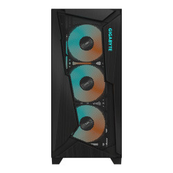 Case|GIGABYTE|C301G V2 BLACK|MidiTower|Case product features Transparent panel|Not included|ATX|EATX|MicroATX|MiniITX|Colour Black|C301GV2