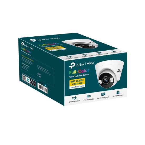 VIGI 4MP Full-Color Turret Network Camera VIGI 4MP Full-Color Turret Network Camera
