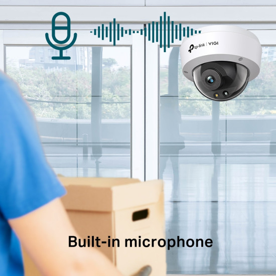 TP-Link VIGI 4MP Full-Color Dome Network Camera TP-Link VIGI 4MP Full-Color Dome Network Camera