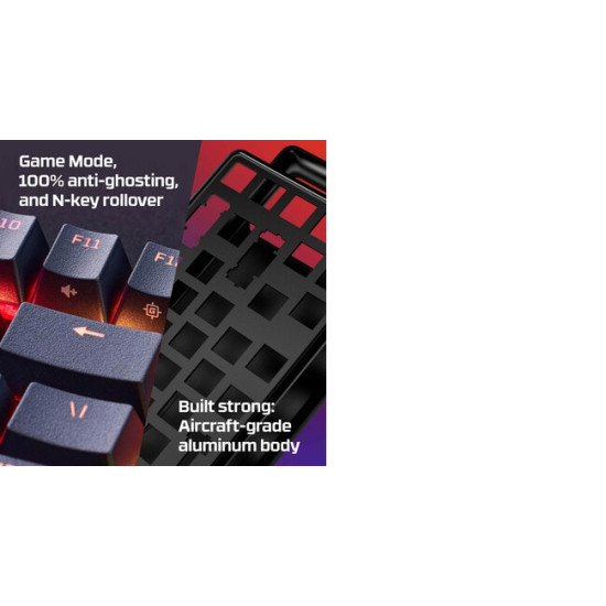 HyperX Alloy Origins Core - Mechanical Gaming Keyboard - HX Aqua (US Layout) (HX-KB7AQX-US) HyperX Alloy Origins Core - Mechanical Gaming Keyboard - HX Aqua (US Layout) (HX-KB7AQX-US)