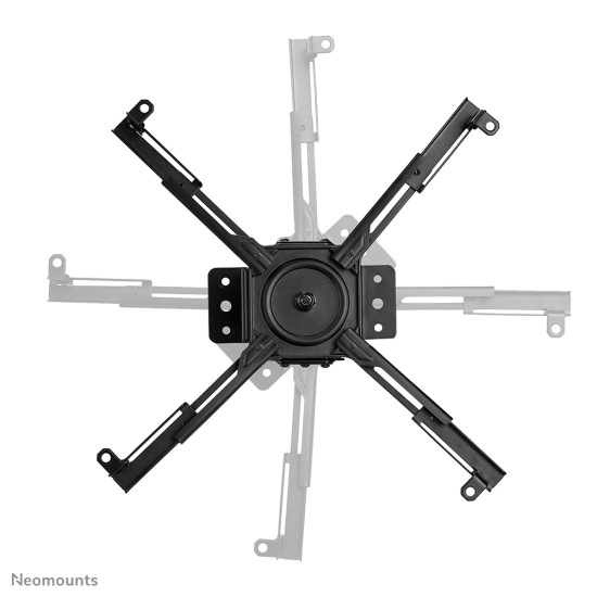 Neomounts CL25-550BL1 Beamer ceiling mount - h 74,5-114,5 cm - easy-install - full motion Neomounts CL25-550BL1 Beamer ceiling mount - h 74,5-114,5 cm - easy-install - full motion