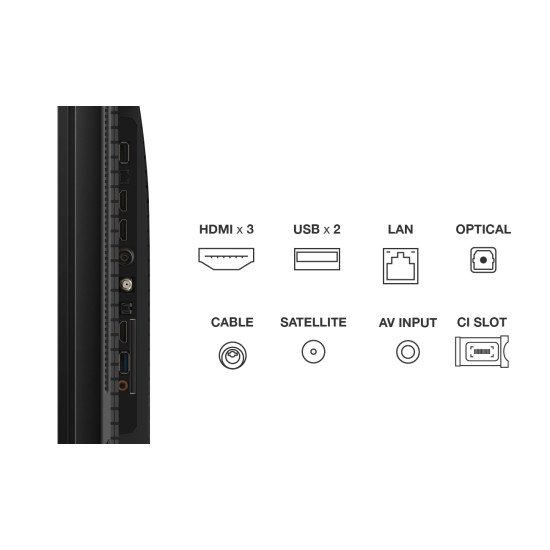 TCL C65 Serie C6 Smart TV QLED 4K 43" 43C655, Dolby Vision, Dolby Atmos, Google TV TCL C65 Serie C6 Smart TV QLED 4K 43" 43C655, Dolby Vision, Dolby Atmos, Google TV