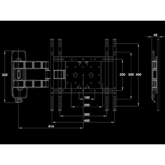 M VESA Flexarm Tilt & Turn III M VESA Flexarm Tilt & Turn III