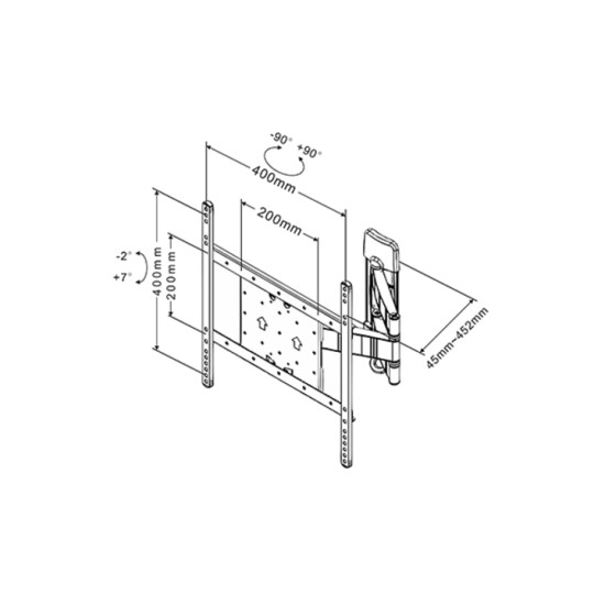 M VESA Flexarm Tilt & Turn III M VESA Flexarm Tilt & Turn III