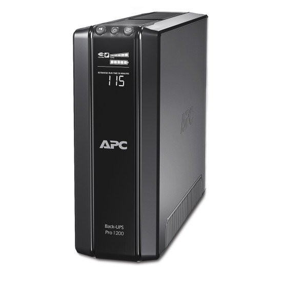 APC Back-UPS Pro uninterruptible power supply (UPS) Line-Interactive 1.2 kVA 720 W APC Back-UPS Pro uninterruptible power supply (UPS) Line-Interactive 1.2 kVA 720 W