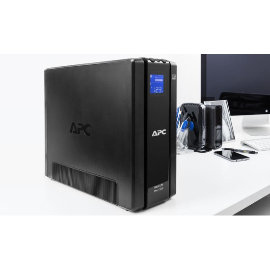 APC Back-UPS Pro uninterruptible power supply (UPS) Line-Interactive 1.5 kVA 865 W 6 AC outlet(s) APC Back-UPS Pro uninterruptible power supply (UPS) Line-Interactive 1.5 kVA 865 W 6 AC outlet(s)