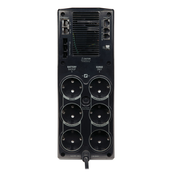 APC Back-UPS Pro uninterruptible power supply (UPS) Line-Interactive 1.5 kVA 865 W 6 AC outlet(s) APC Back-UPS Pro uninterruptible power supply (UPS) Line-Interactive 1.5 kVA 865 W 6 AC outlet(s)