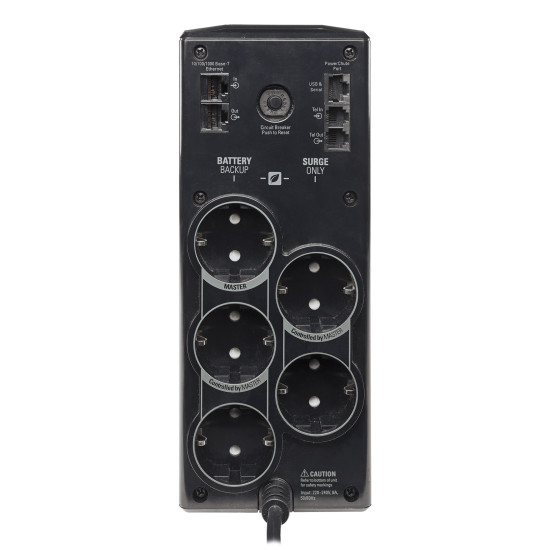 APC Back-UPS PRO BR900G-GR - 900VA, 5x Schuko socket, USB APC Back-UPS PRO BR900G-GR - 900VA, 5x Schuko socket, USB