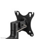 Neomounts DS20-425BL2 Monitor arm with laptop holder 17-27" - space saving Neomounts DS20-425BL2 Monitor arm with laptop holder 17-27" - space saving
