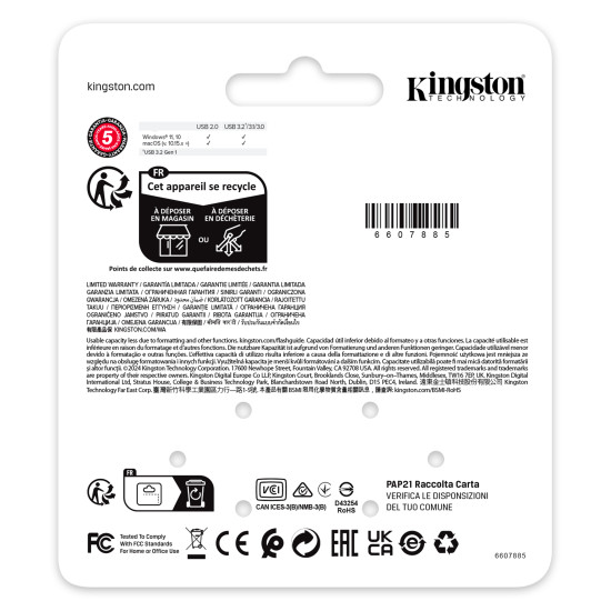 Kingston Technology DataTraveler 64GB SE9 G3 - Dark Nickel Kingston Technology DataTraveler 64GB SE9 G3 - Dark Nickel