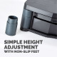 Fellowes Computer Monitor Stand with 3 Height Adjustments - Premium Monitor Riser Plus with Cable Management - Ergonomic Adjustable Monitor Stand for Computers - Max Weight 36KG/Max Size 21" - Graphite Fellowes Computer Monitor Stand with 3 Height Adjustments - Premium Monitor Riser Plus with Cable Management - Ergonomic Adjustable Monitor Stand for Computers - Max Weight 36KG/Max Size 21" - Graphite