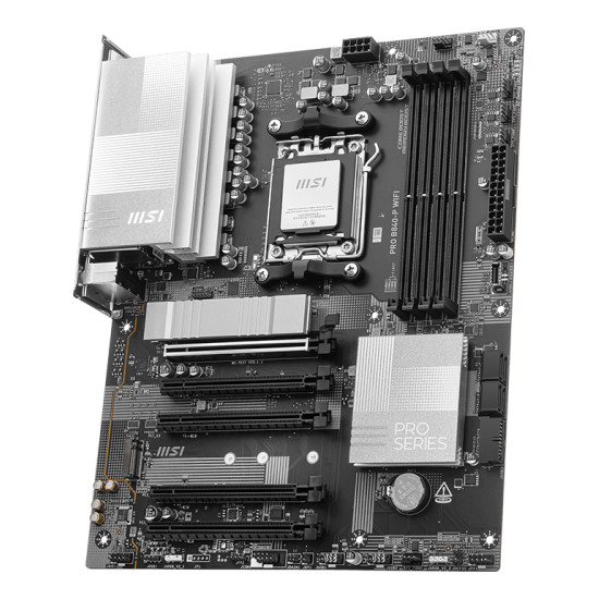 Mainboard|MSI|AMD B840|SAM5|ATX|Memory DDR5|Memory slots 4|5xPCI-Express 16x|2xM.2|1xHDMI|1xAudio-In|1xAudio-Out|1xMicrophone|4xUSB 2.0|3xUSB 3.2|1xUSB-C|1xRJ45|PROB840-PWIFI Mainboard|MSI|AMD B840|SAM5|ATX|Memory DDR5|Memory slots 4|5xPCI-Express 16x|2xM.2|1xHDMI|1xAudio-In|1xAudio-Out|1xMicrophone|4xUSB 2.0|3xUSB 3.2|1xUSB-C|1xRJ45|PROB840-PWIFI