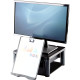Fellowes Computer Monitor Stand with 3 Height Adjustments - Premium Monitor Riser Plus with Cable Management - Ergonomic Adjustable Monitor Stand for Computers - Max Weight 36KG/Max Size 21" - Graphite Fellowes Computer Monitor Stand with 3 Height Adjustments - Premium Monitor Riser Plus with Cable Management - Ergonomic Adjustable Monitor Stand for Computers - Max Weight 36KG/Max Size 21" - Graphite