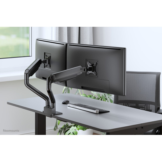 Neomounts DS70S-950BL2 Monitor arm 17-35" - gas spring - Topfix - 180°-stop Neomounts DS70S-950BL2 Monitor arm 17-35" - gas spring - Topfix - 180°-stop