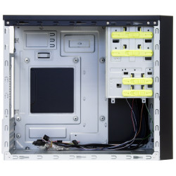Case|CHIEFTEC|MiniTower|MicroATX|Colour Black|CT-01B-OP